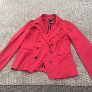 Red blazer